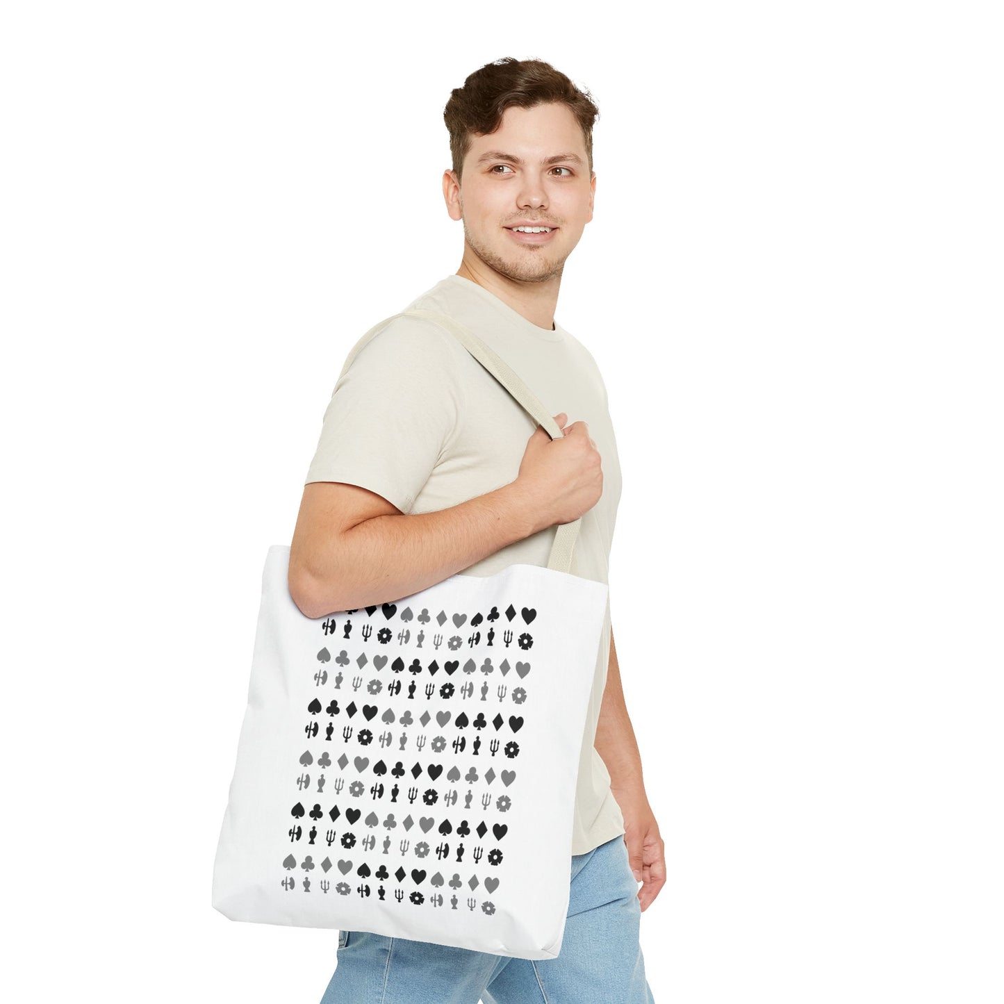 8 Suits - Tote Bag (AOP) (EU)