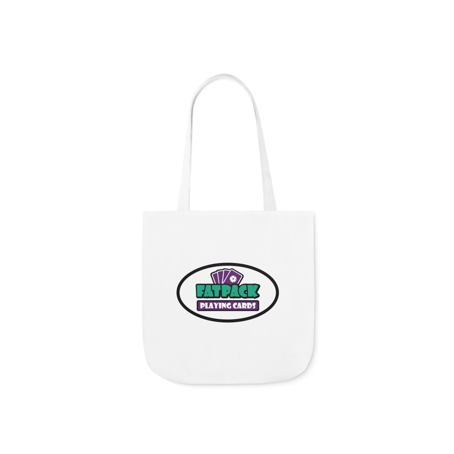 Fatpack Logo - Canvas Tote Bag, 5-Color Straps (US)