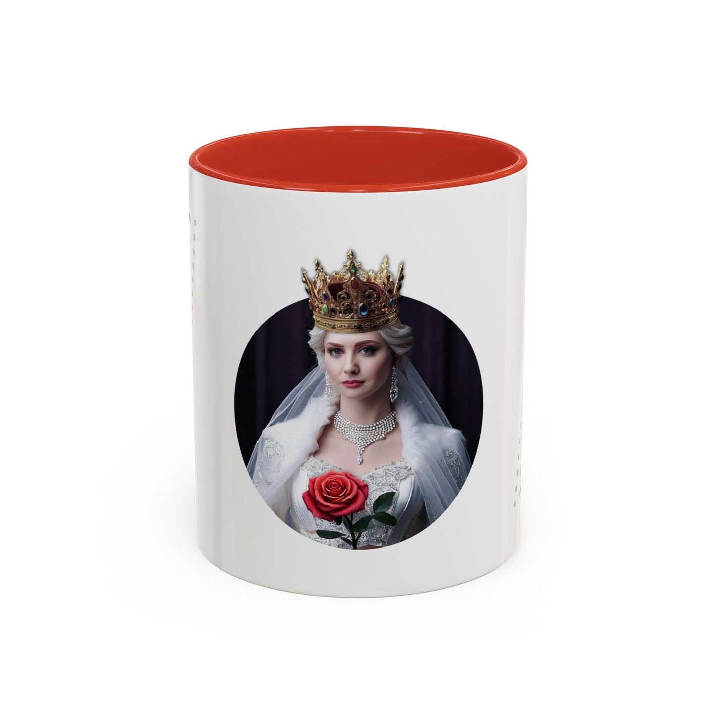 Queen Of Roses - Akzent-Kaffeetasse (11, 15 oz) (UK)