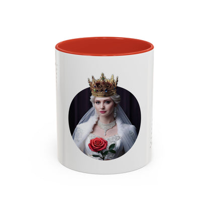 Queen Of Roses - Accent Coffee Mug (11, 15oz) (UK)