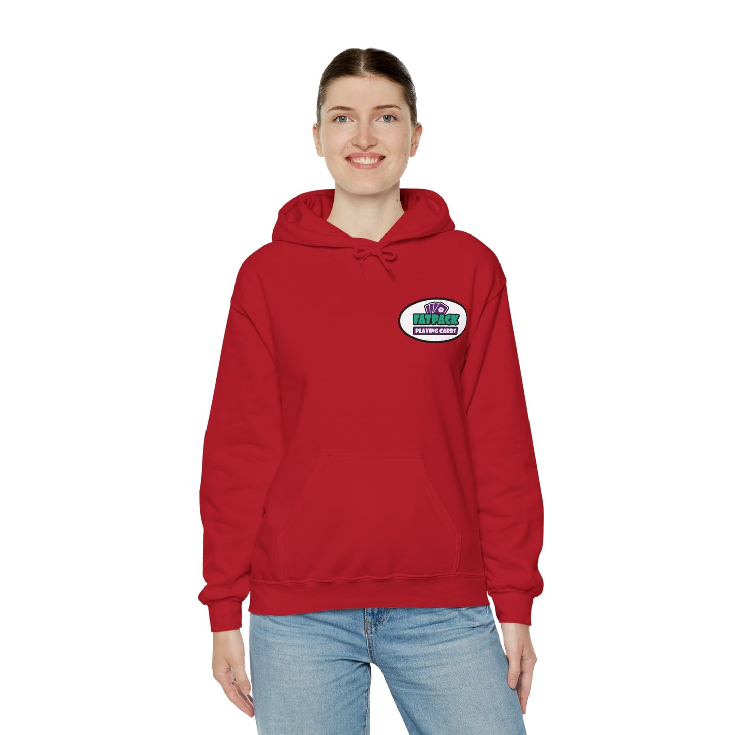 Fatpack Logo - Unisex Heavy Blend™ Hooded Sweatshirt (UK)