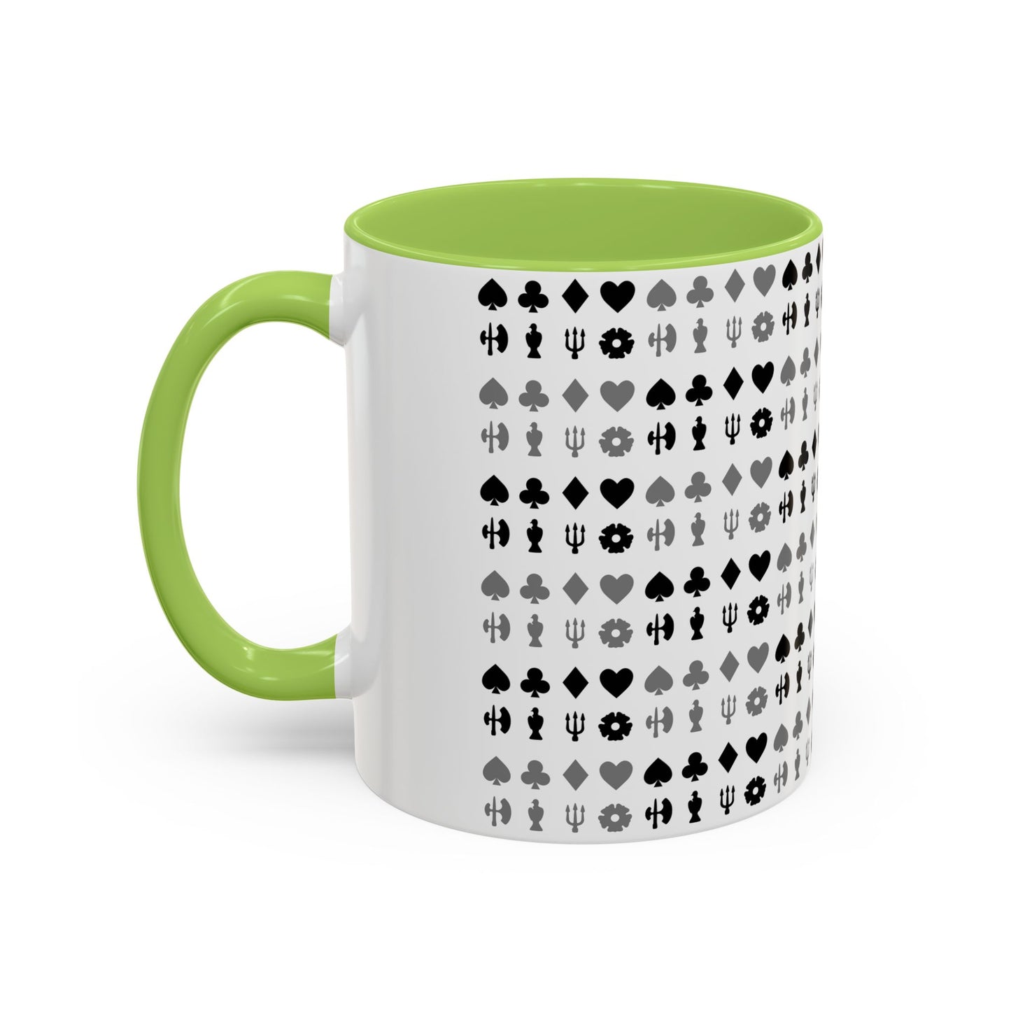 8 Suits - Accent Coffee Mug (11, 15oz) (EU)