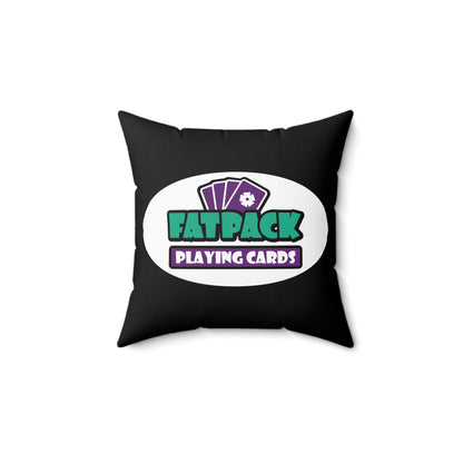 Fatpack Logo - Spun Polyester Square Pillow (US)