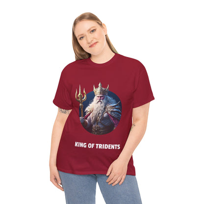 King Of Tridents - Unisex Heavy Cotton Tee (UK)