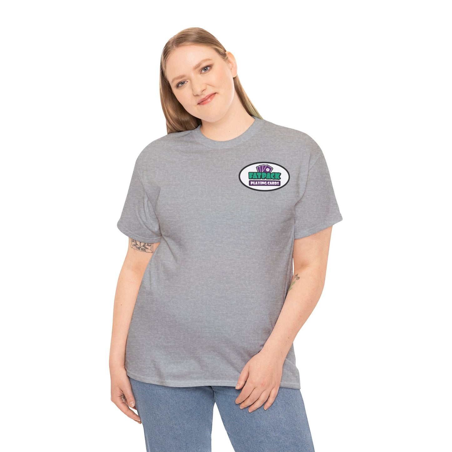 Fatpack Logo - Unisex Heavy Cotton Tee (UK)