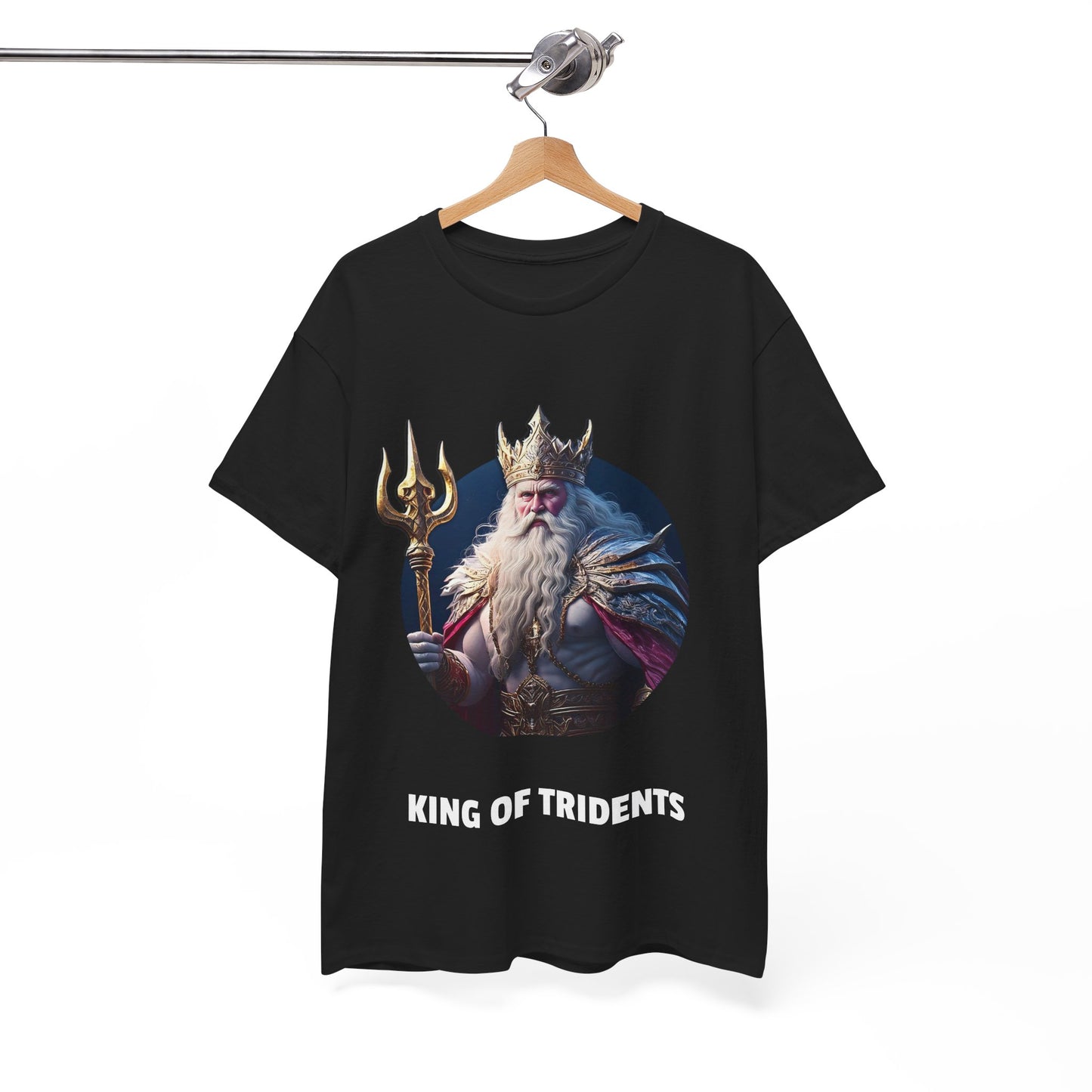 King Of Tridents - Unisex Heavy Cotton Tee (UK)