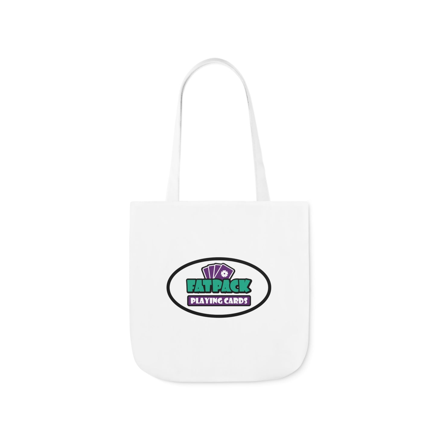 Fatpack Logo - Canvas Tote Bag, 5-Color Straps (US)