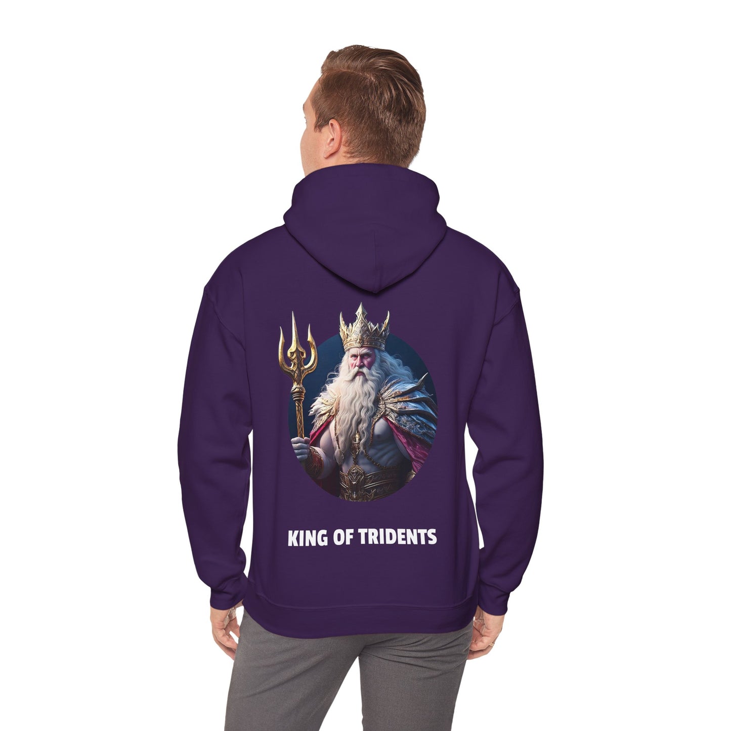 King Of Tridents - Unisex Heavy Blend™ Hooded Sweatshirt (UK)