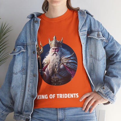 King Of Tridents - Unisex Heavy Cotton Tee (UK)