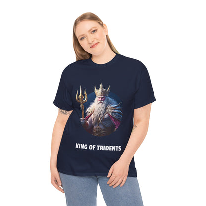 King Of Tridents - Unisex Heavy Cotton Tee (UK)