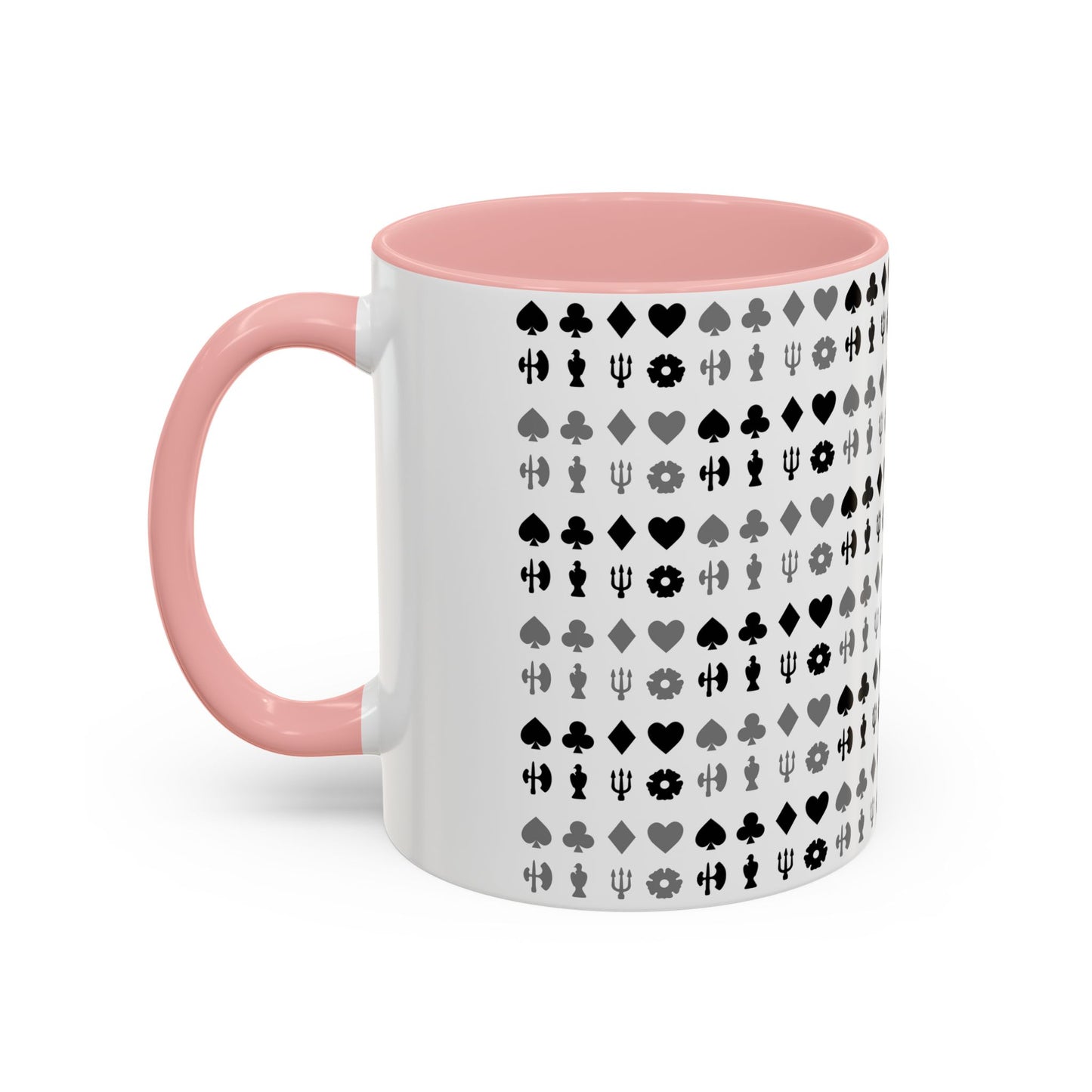 8 Suits - Accent Coffee Mug (11, 15oz) (EU)