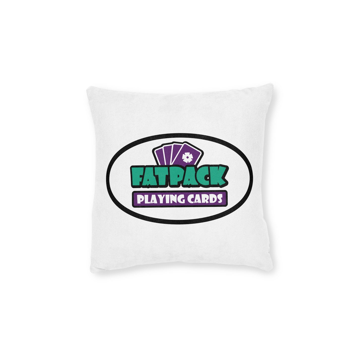 Fatpack Logo - Square Pillow (UK)