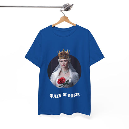 Queen Of Roses - Unisex Heavy Cotton Tee (UK)