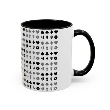 8 Suits - Akzent-Kaffeetasse (11, 15 oz) (UK)