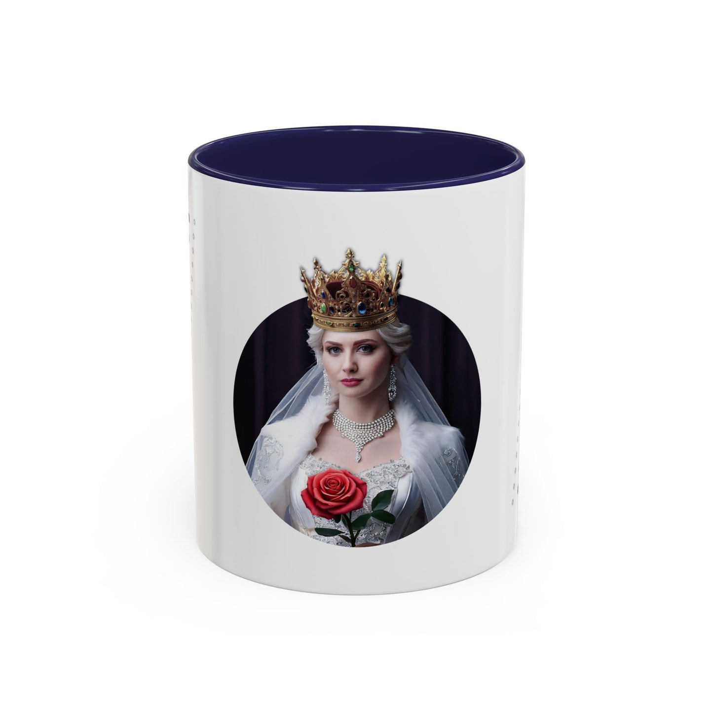 Queen Of Roses - Accent Coffee Mug (11, 15oz) (UK)