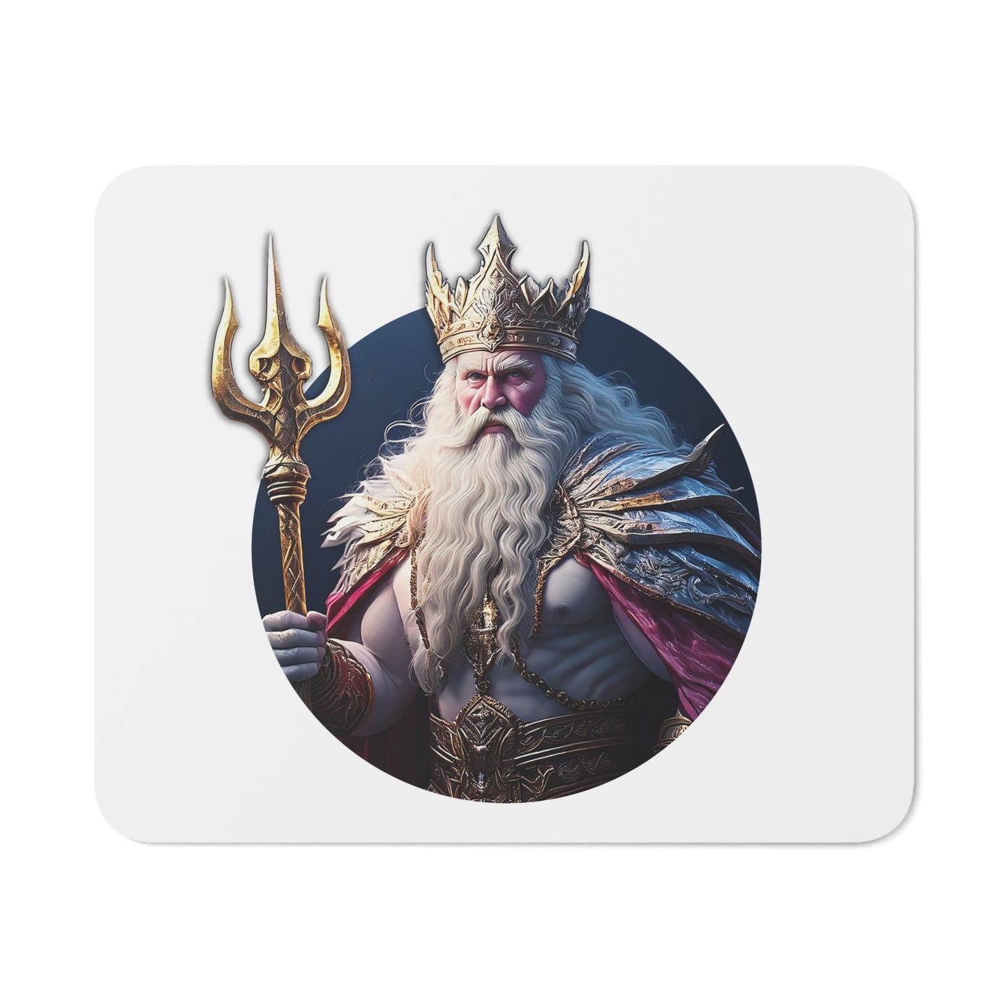 King Of Tridents - Desk Mouse Pad (EU)