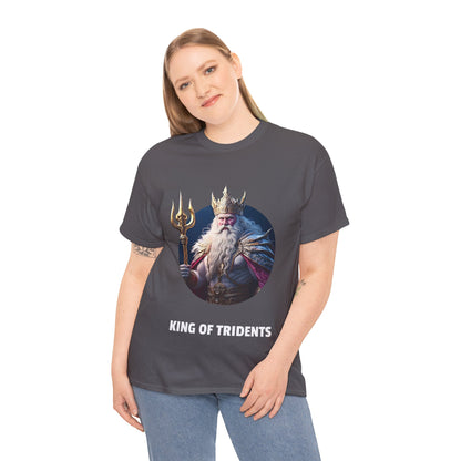 King Of Tridents - Unisex Heavy Cotton Tee (UK)