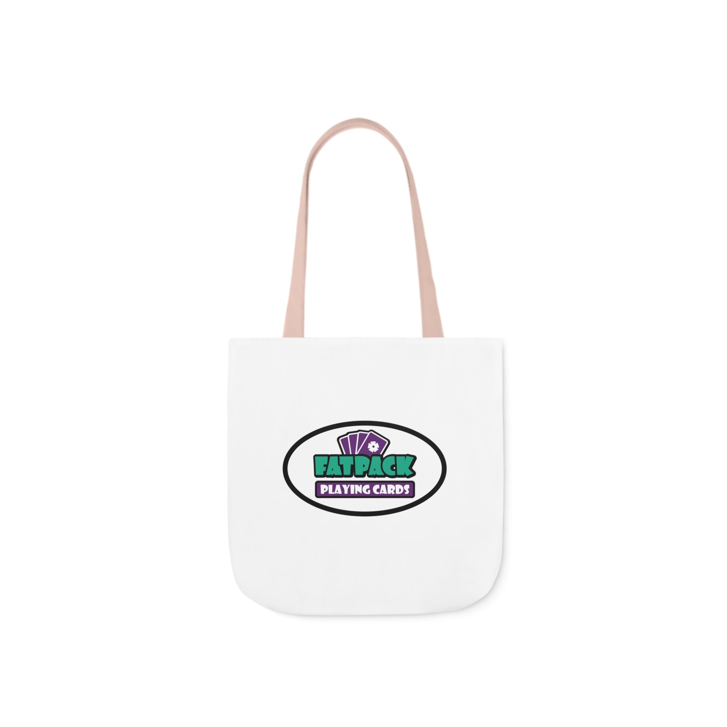 Fatpack Logo - Canvas Tote Bag, 5-Color Straps (US)