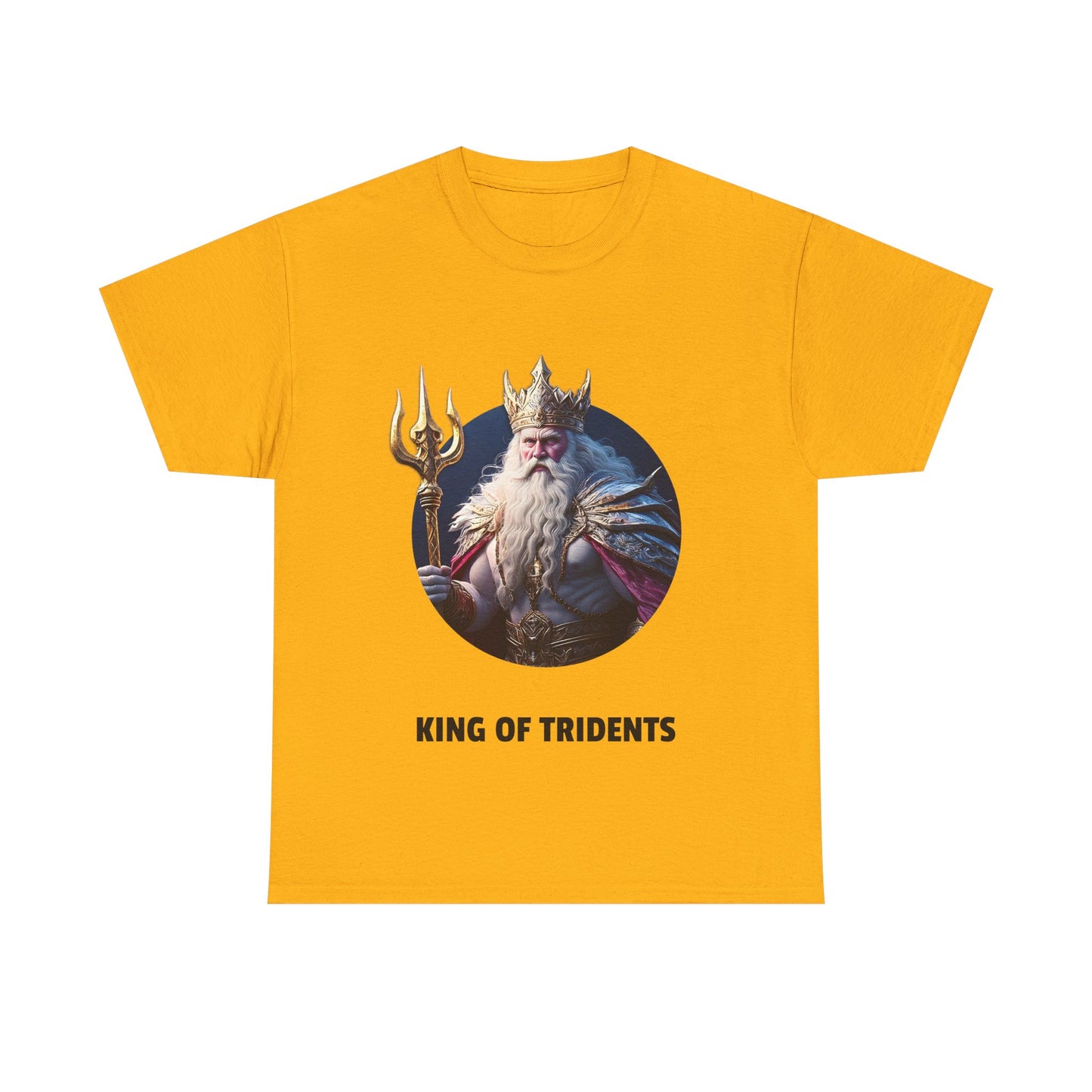 King Of Tridents - Unisex Heavy Cotton Tee (EU)