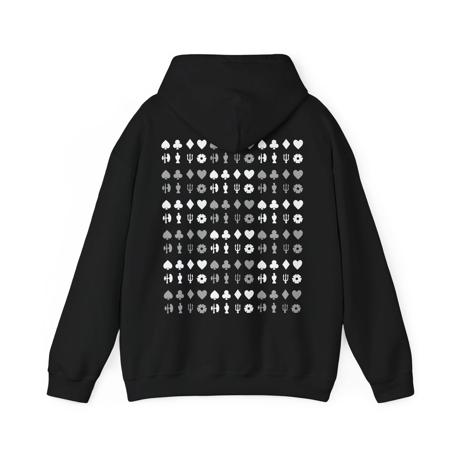 8 Suits - Unisex Heavy Blend™ Hooded Sweatshirt (EU)