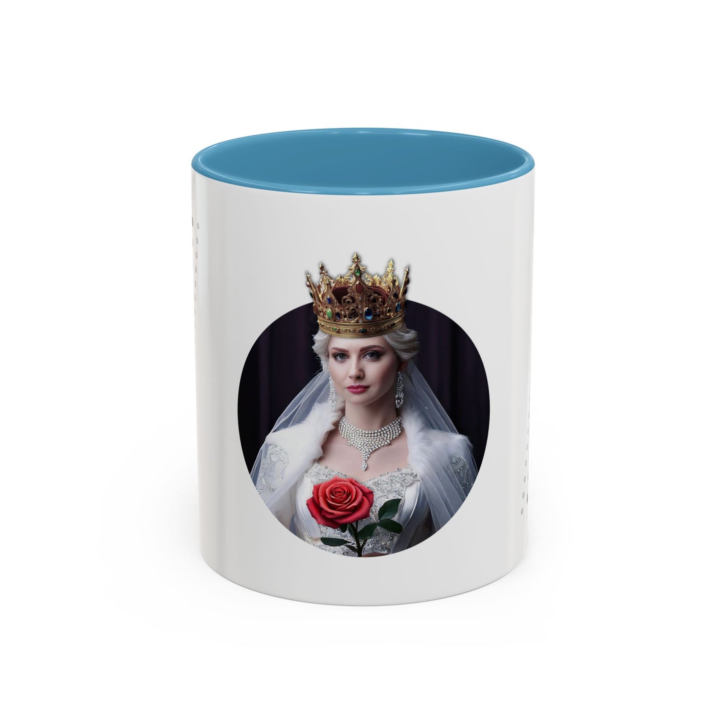 Queen Of Roses - Accent Coffee Mug (11, 15oz) (UK)