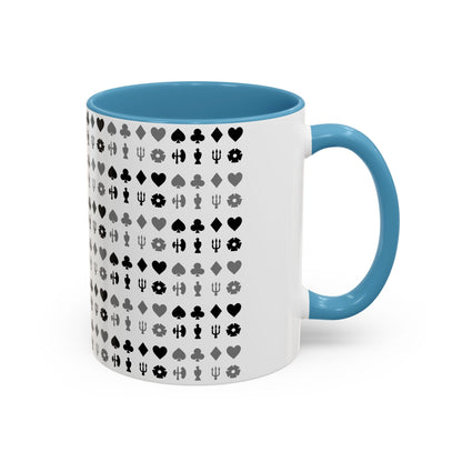 8 Suits - Accent Coffee Mug (11, 15oz) (UK)