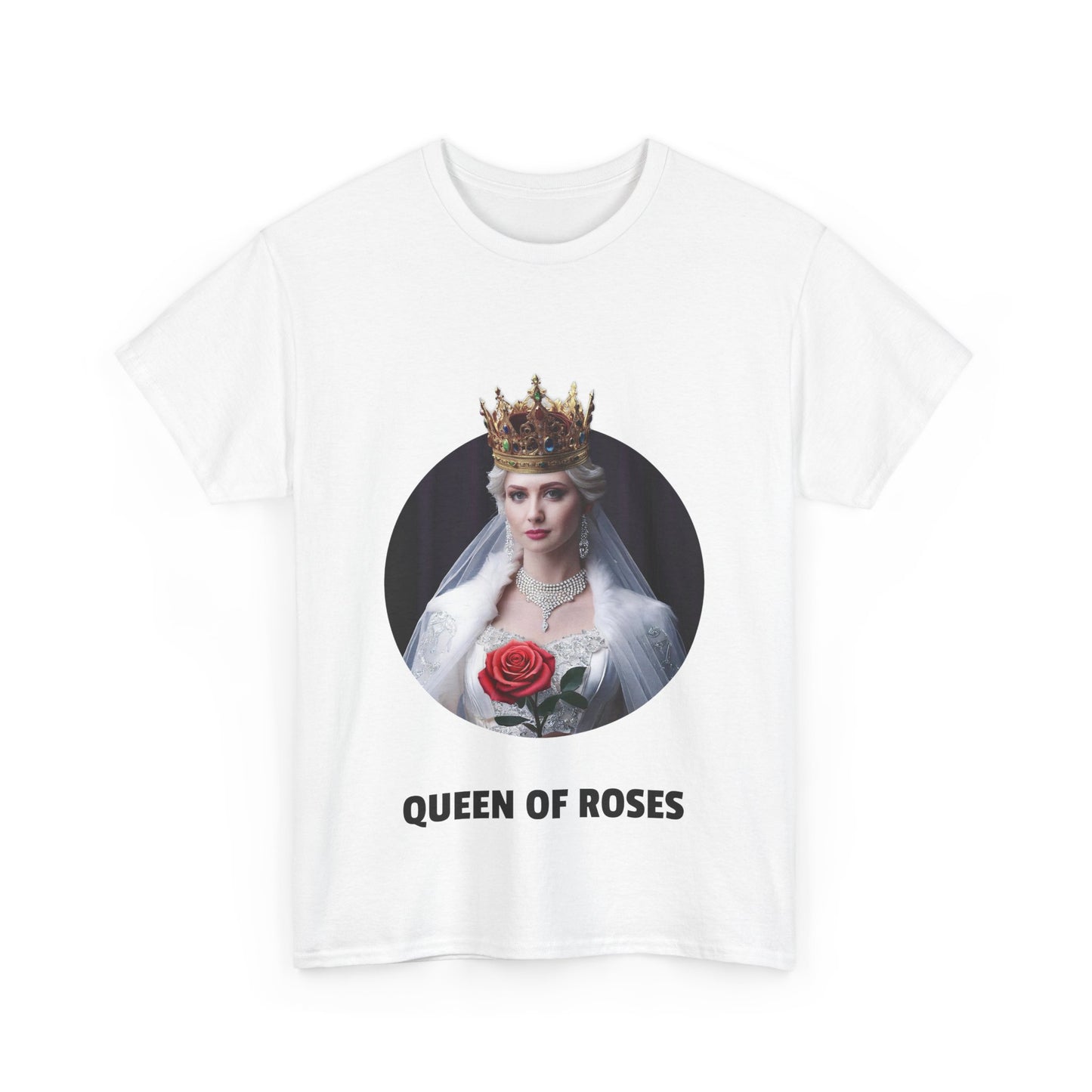 Queen Of Roses - Unisex Heavy Cotton Tee (EU)