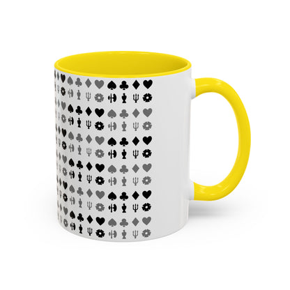 8 Suits - Accent Coffee Mug (11, 15oz) (UK)