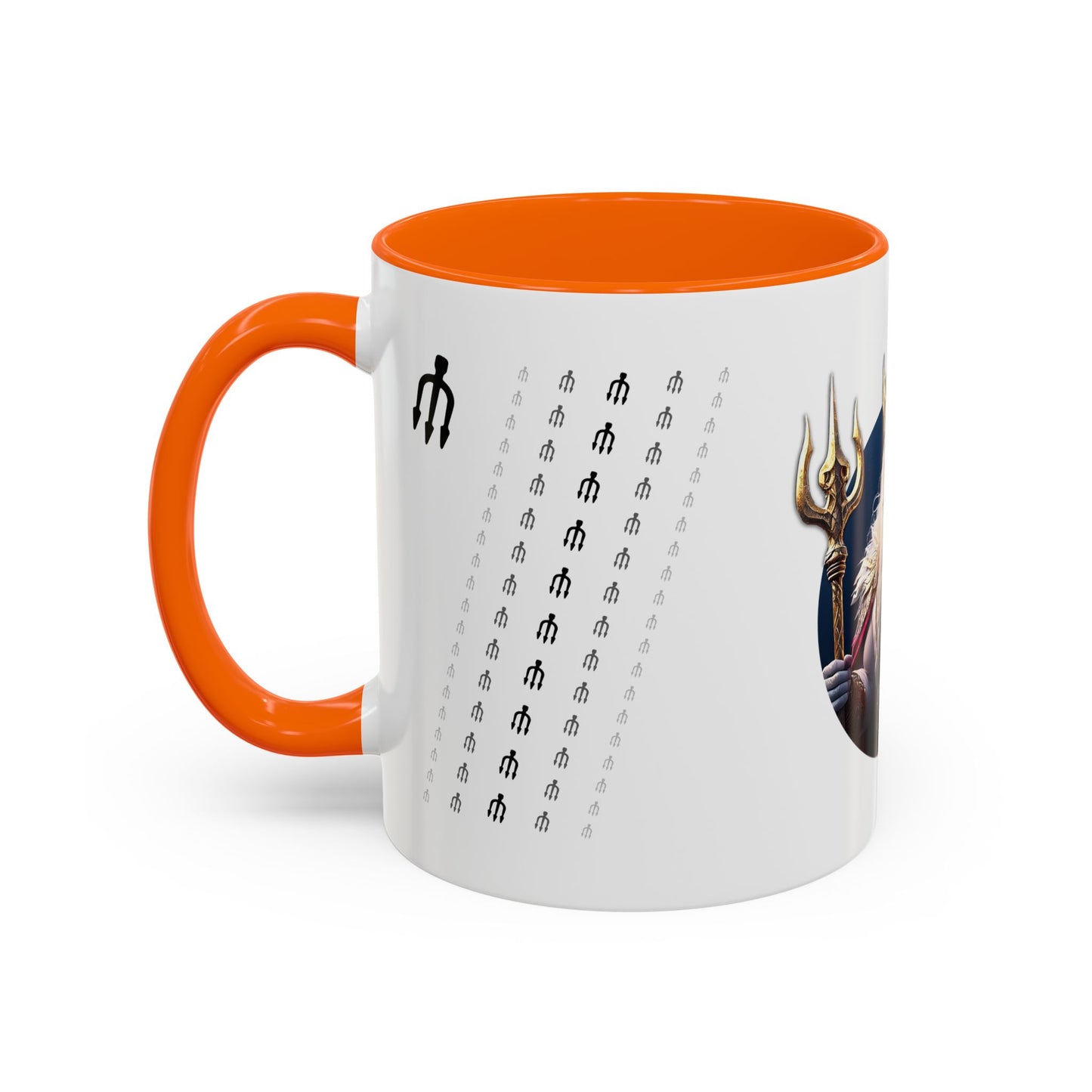 King Of Tridents - Akzent-Kaffeetasse (11, 15 oz) (UK)