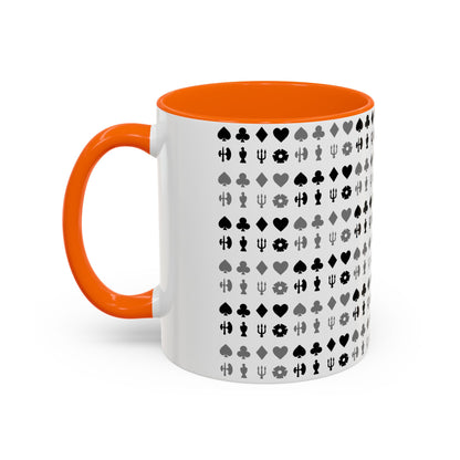 8 Suits - Accent Coffee Mug (11, 15oz) (UK)