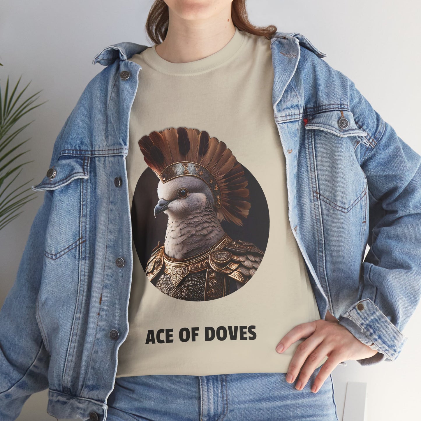 Ace of Doves - Unisex Heavy Cotton Tee (UK)