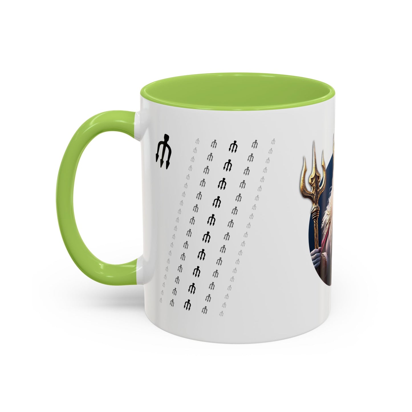 King Of Tridents - Accent Coffee Mug (11, 15oz) (UK)