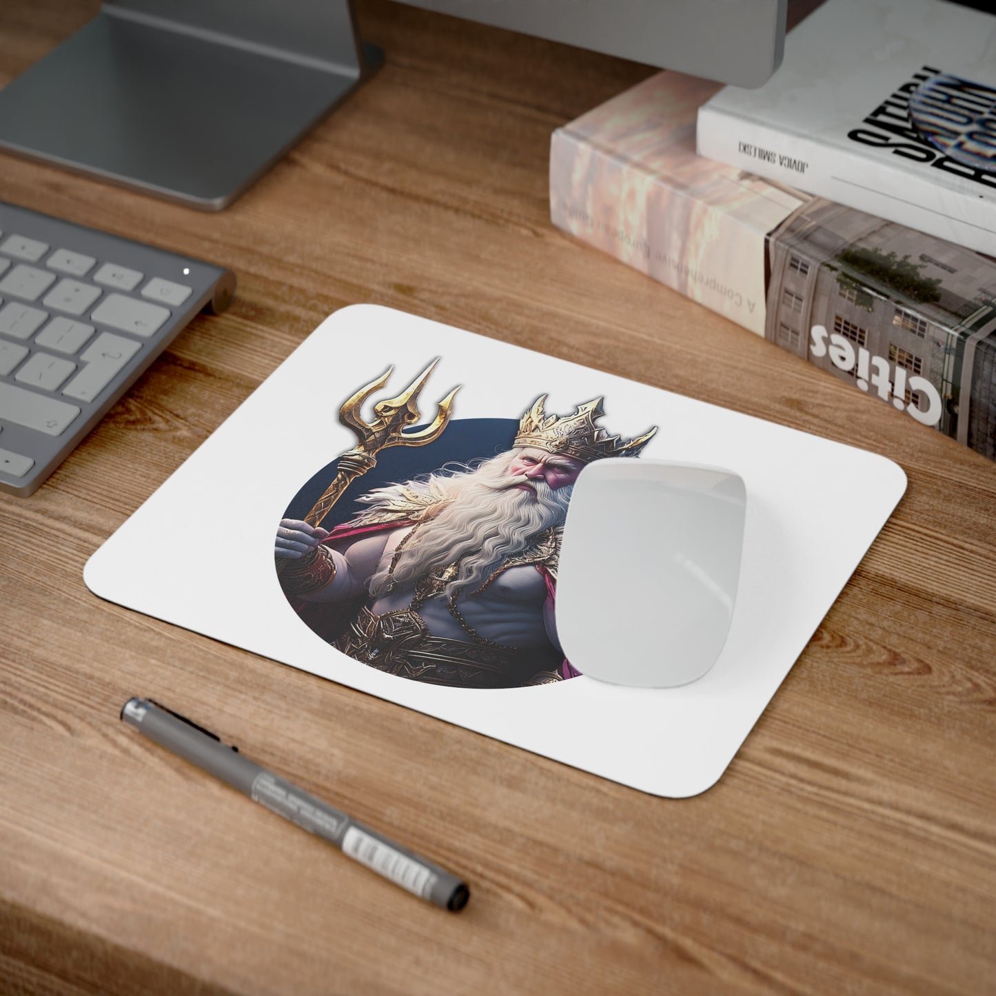 King Of Tridents - Desk Mouse Pad (EU)